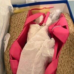 Stuart Weitzman Fuchsia Sandals